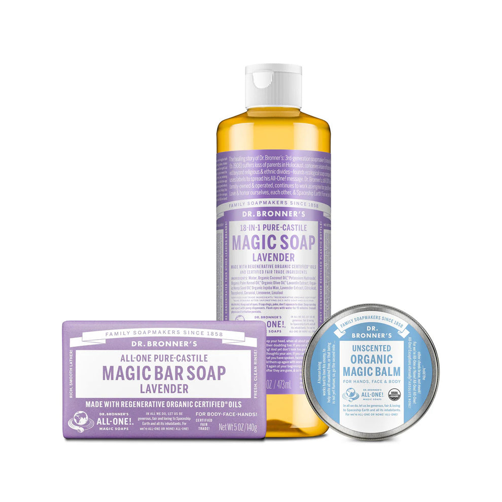 Dr Bronner's Calm & Renew Bundle