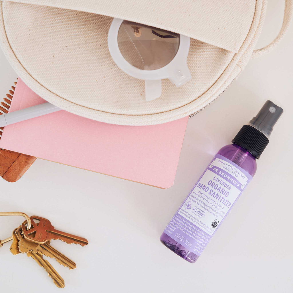 Dr Bronner's Lavender - Hand Sanitizer 2-Pack