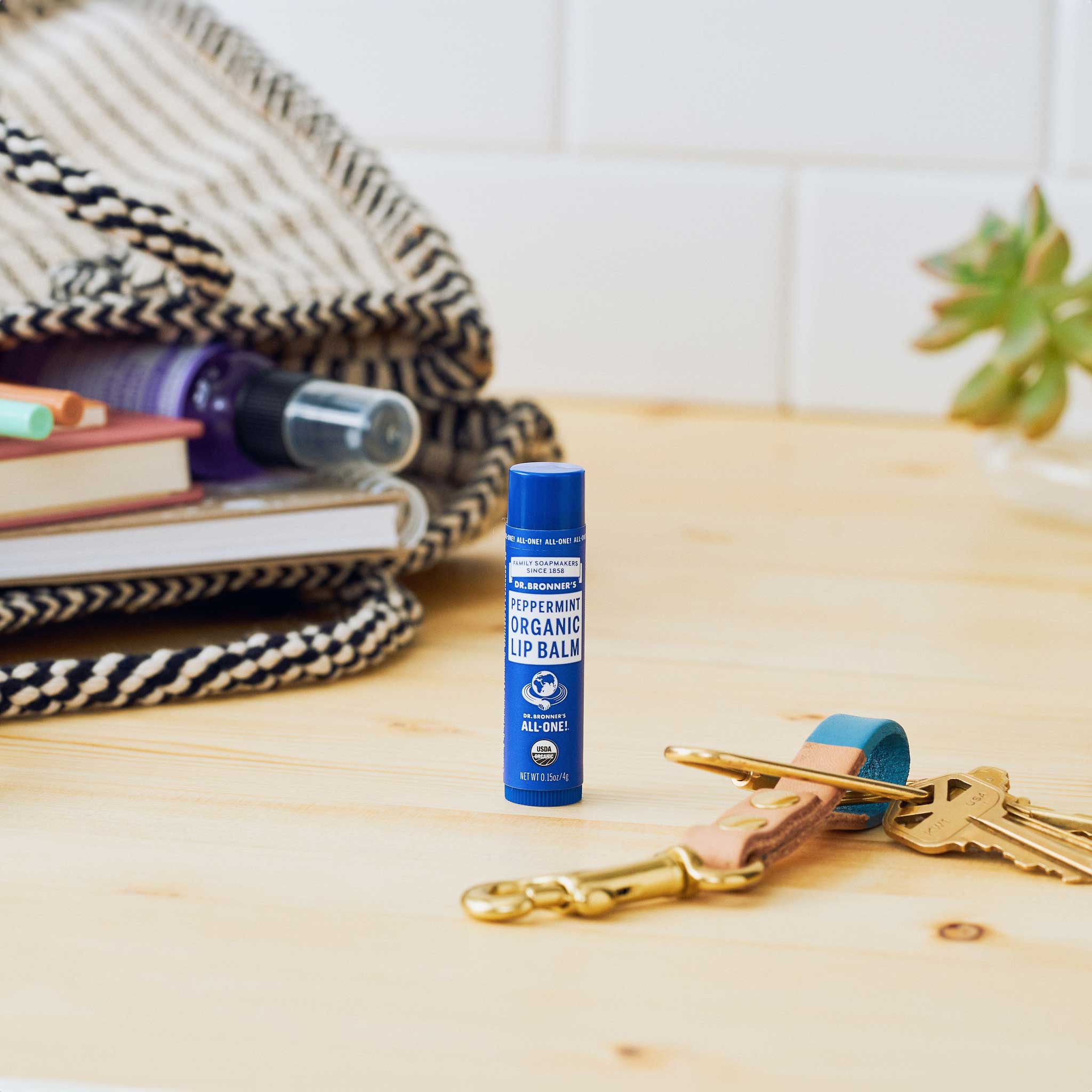 Dr Bronner's Peppermint - Organic Lip Balms