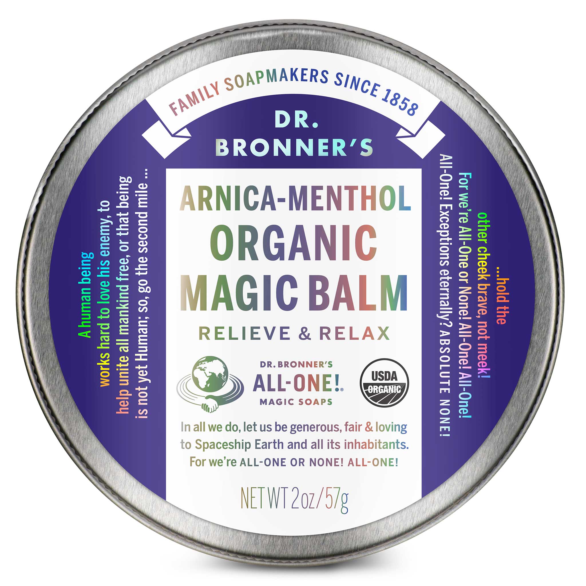 Dr Bronner's Arnica-Menthol - Organic Magic Balm