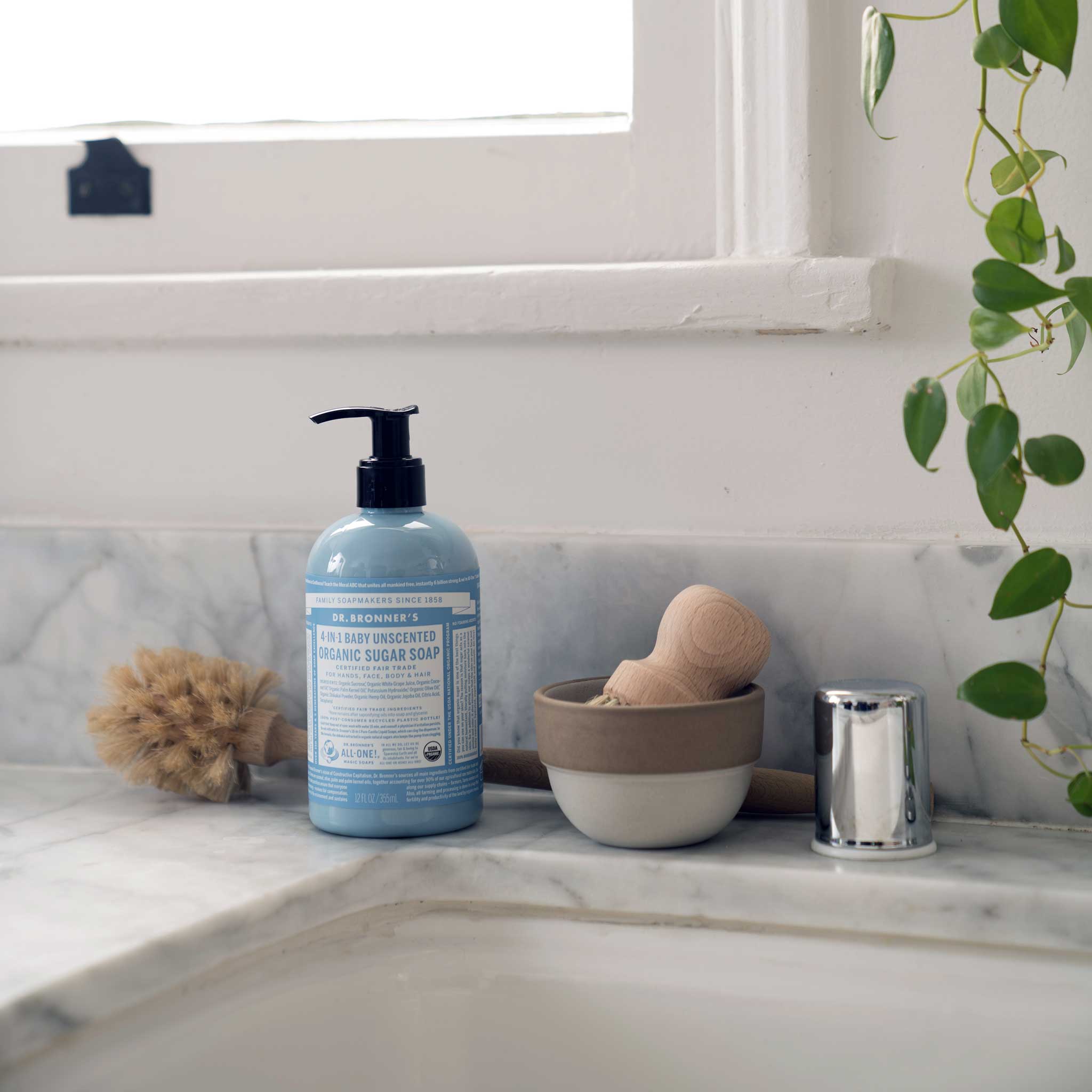 Dr Bronner's Unscented - Organic Sugar Soaps