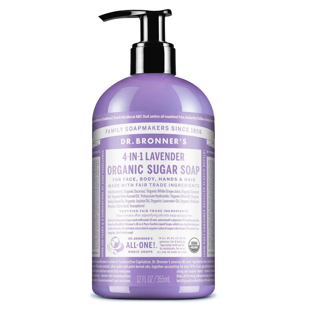 Dr Bronner's Lavender - Organic Sugar Soaps