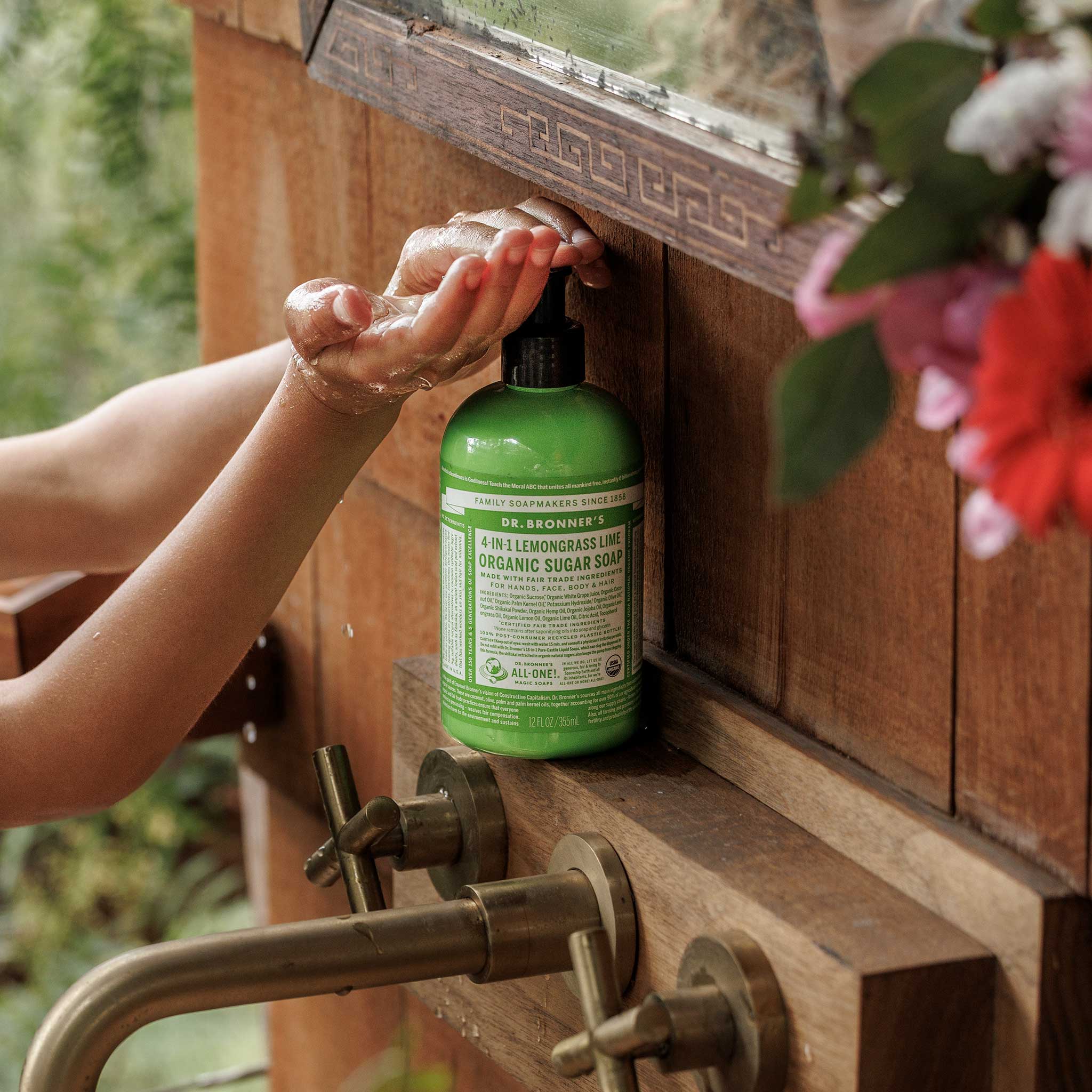 Dr Bronner's Lemongrass - Organic Sugar Soaps