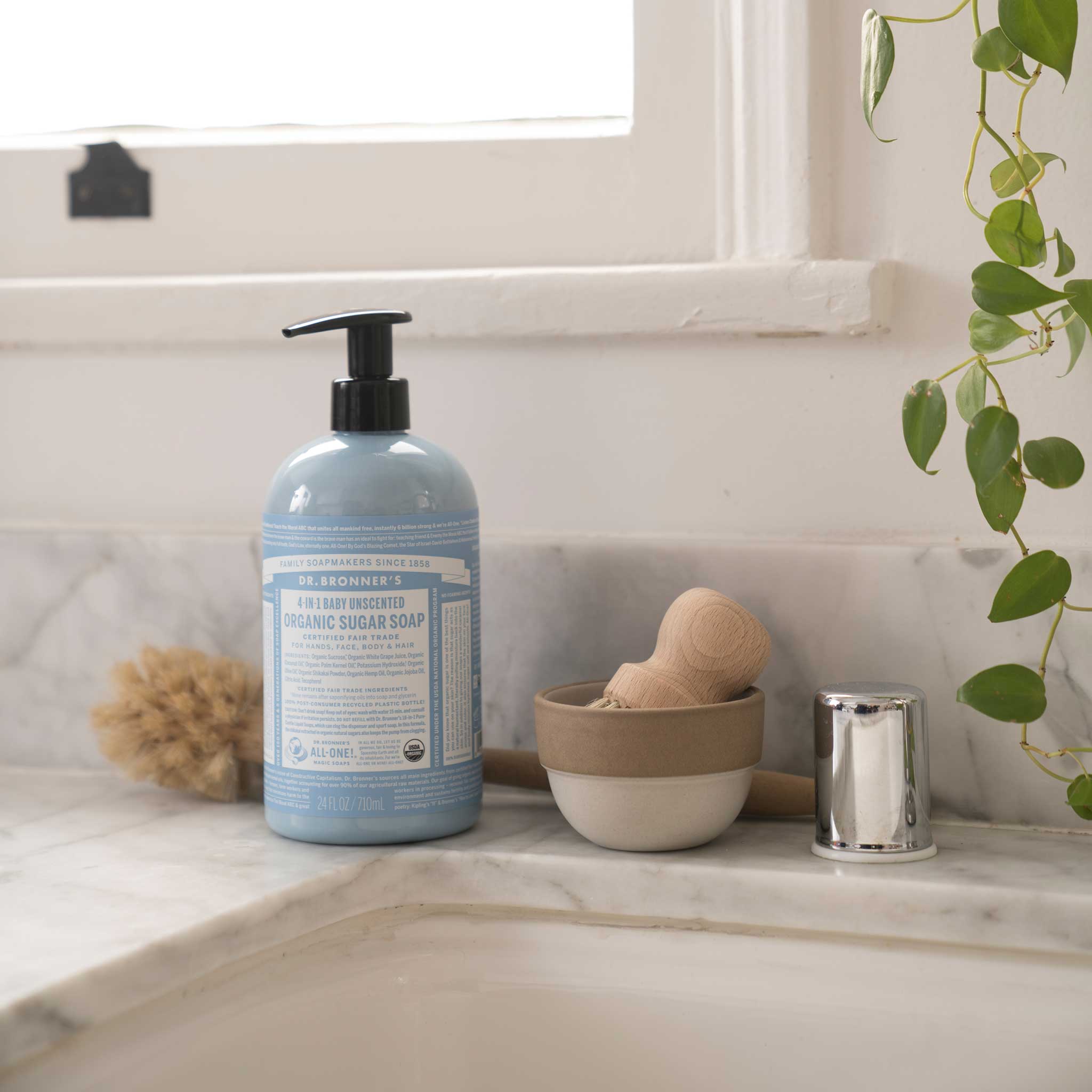 Dr Bronner's Unscented - Organic Sugar Soaps