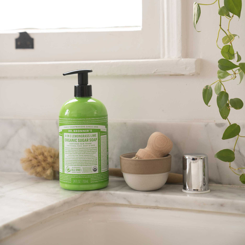 Dr Bronner's Lemongrass - Organic Sugar Soaps