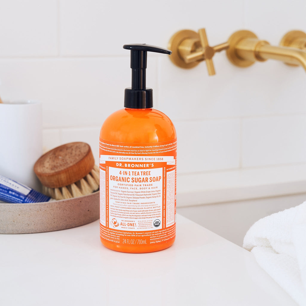 Dr Bronner's Tea Tree - Organic Sugar Soaps