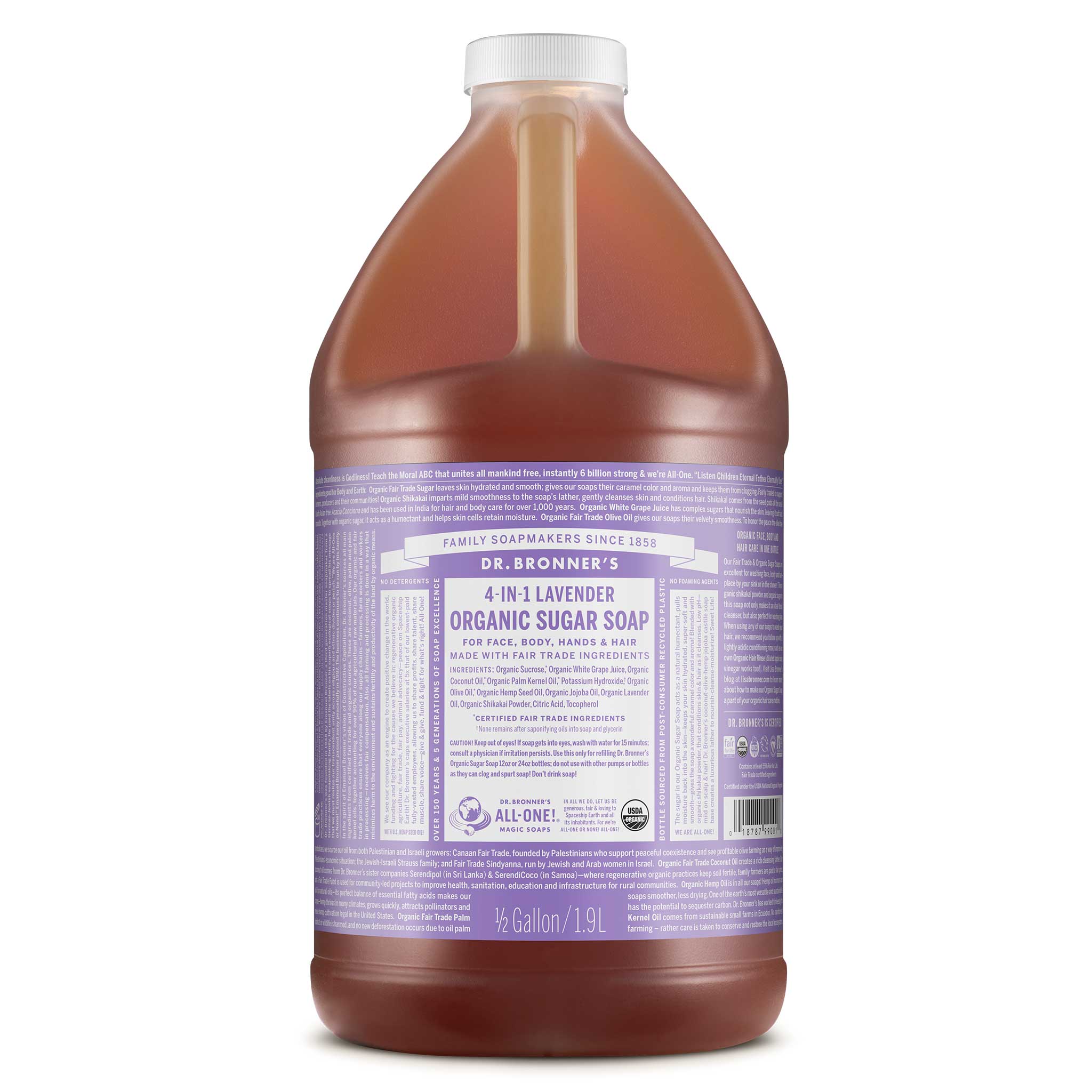 Dr Bronner's Lavender - Organic Sugar Soaps