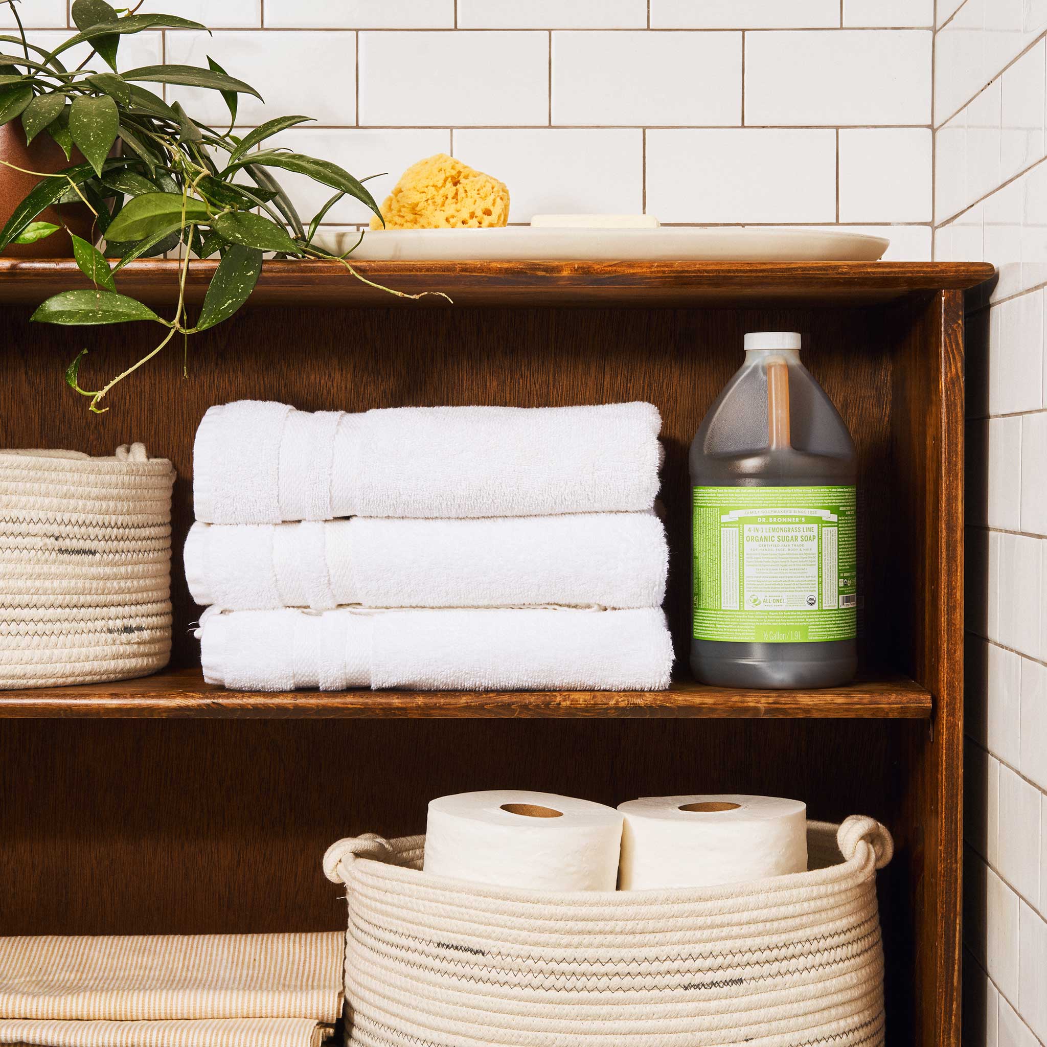 Dr Bronner's Lemongrass - Organic Sugar Soaps