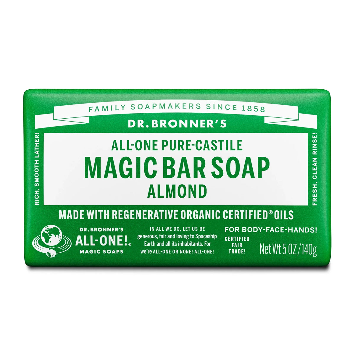 【マロンプリン】 魔法のパワーストーン prod by BAD ENDO Almond - Pure-Castile Magic Bar Soap – drbronner