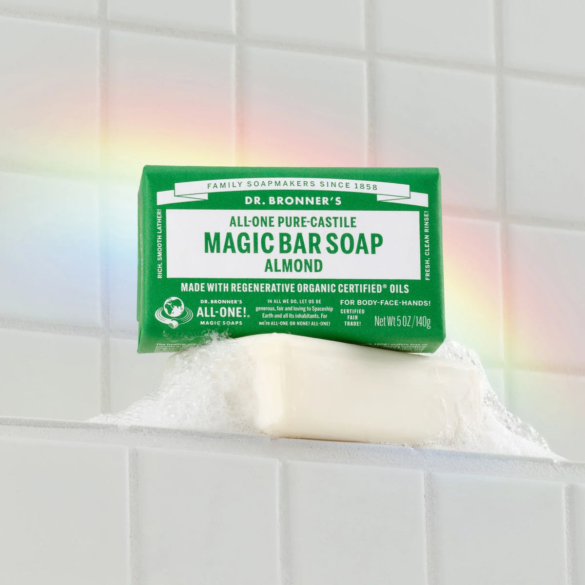 Almond - Pure-Castile Magic Bar Soap – drbronner