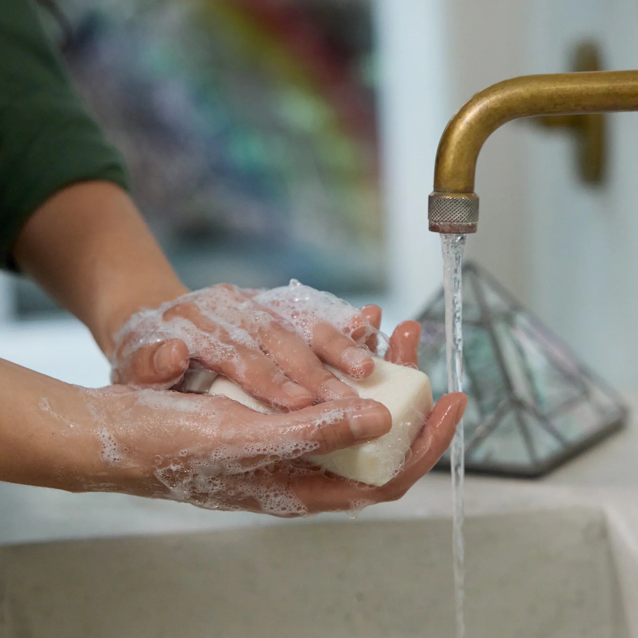 Dr Bronner's Rose - Pure-Castile Magic Bar Soap