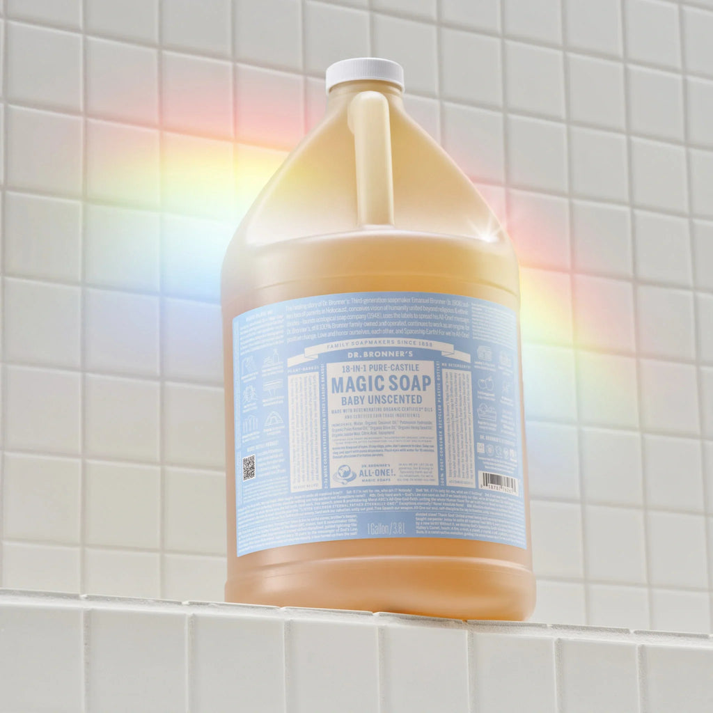 Dr Bronner's Unscented - Pure-Castile Magic Soap