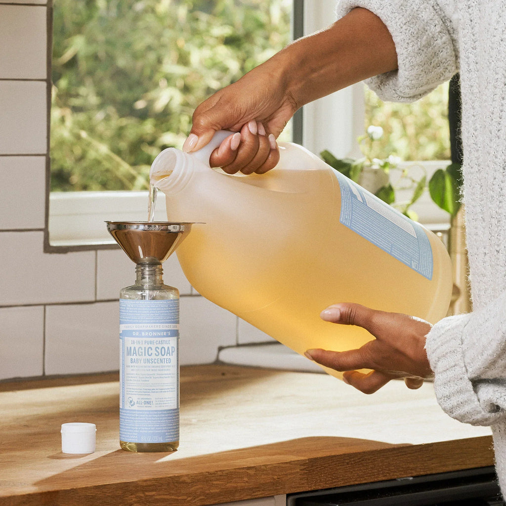 Dr Bronner's Unscented - Pure-Castile Magic Soap