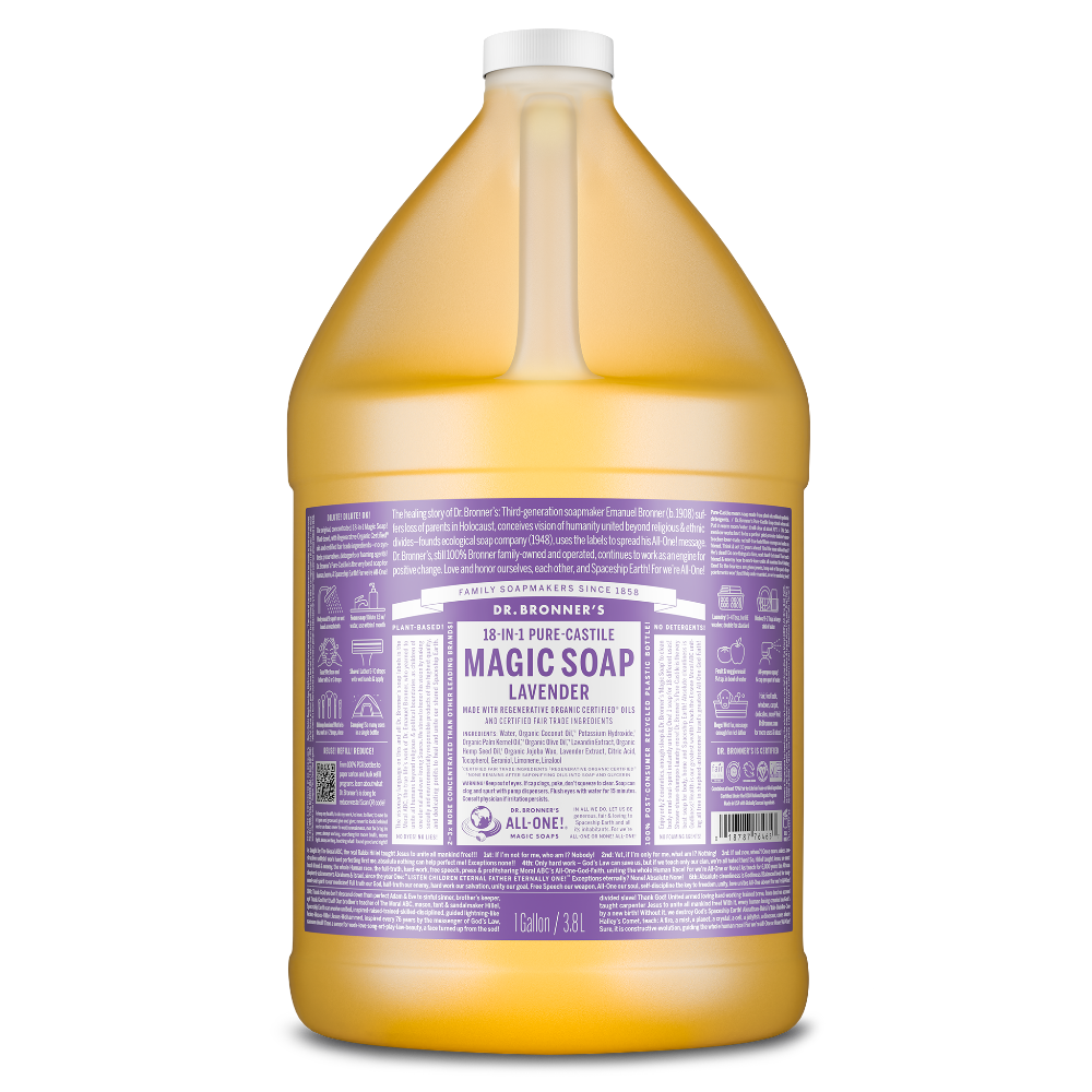 Dr Bronner's Lavender - Pure-Castile Magic Soap