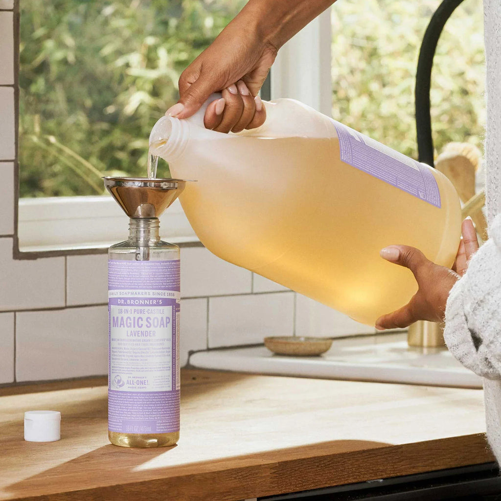 Dr Bronner's Lavender - Pure-Castile Magic Soap