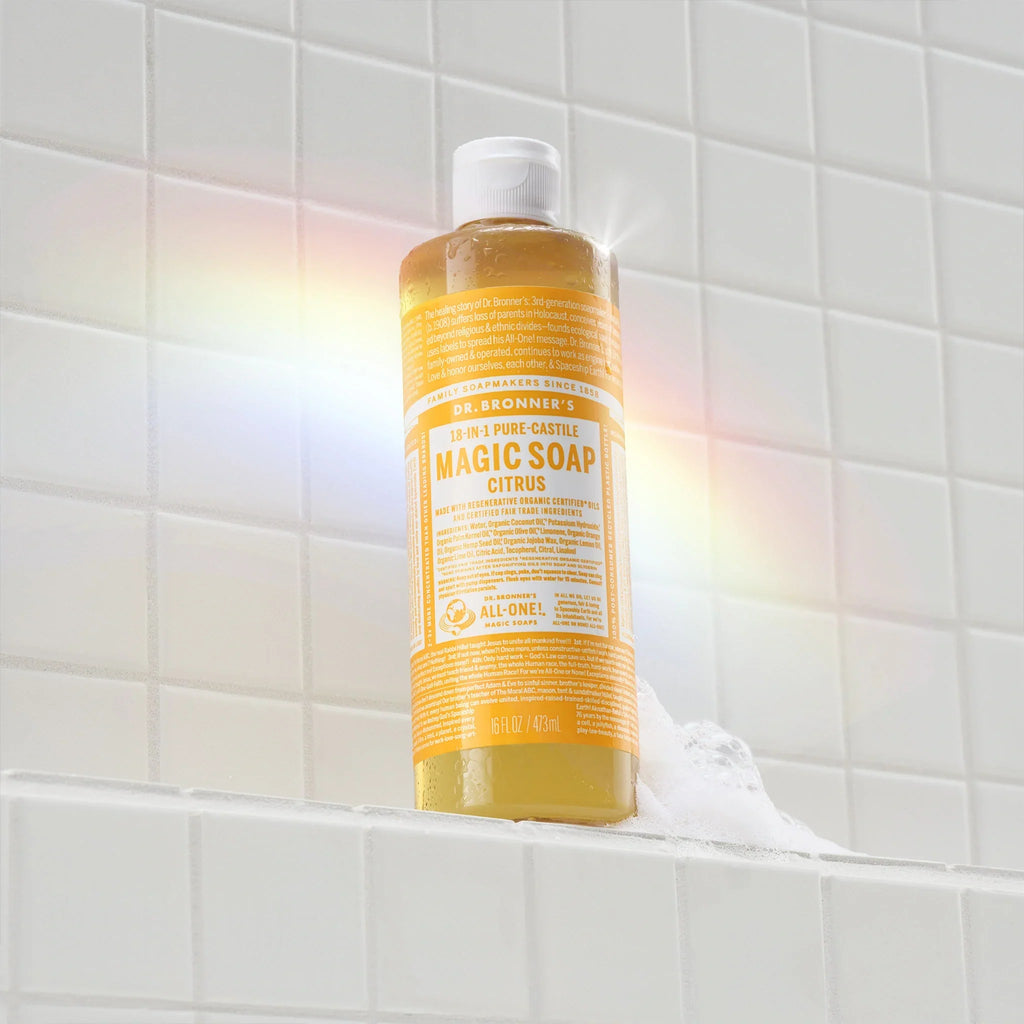 Dr Bronner's Citrus - Pure-Castile Magic Soap