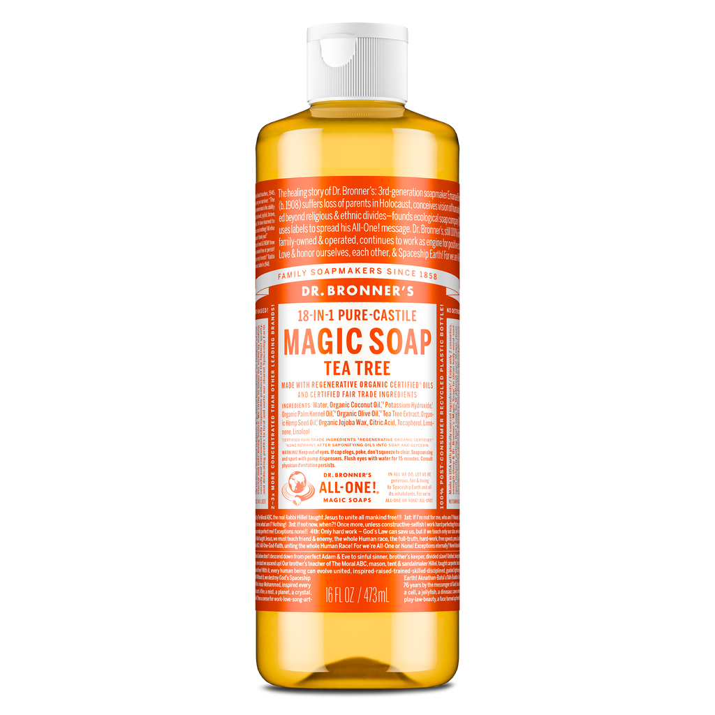 Dr Bronner's Tea Tree - Pure-Castile Magic Soap