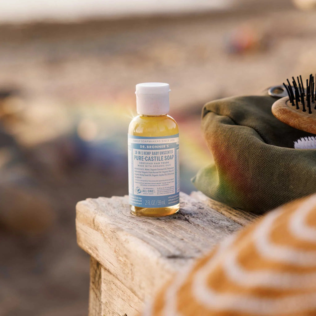 Dr Bronner's Unscented - Pure-Castile Magic Soap