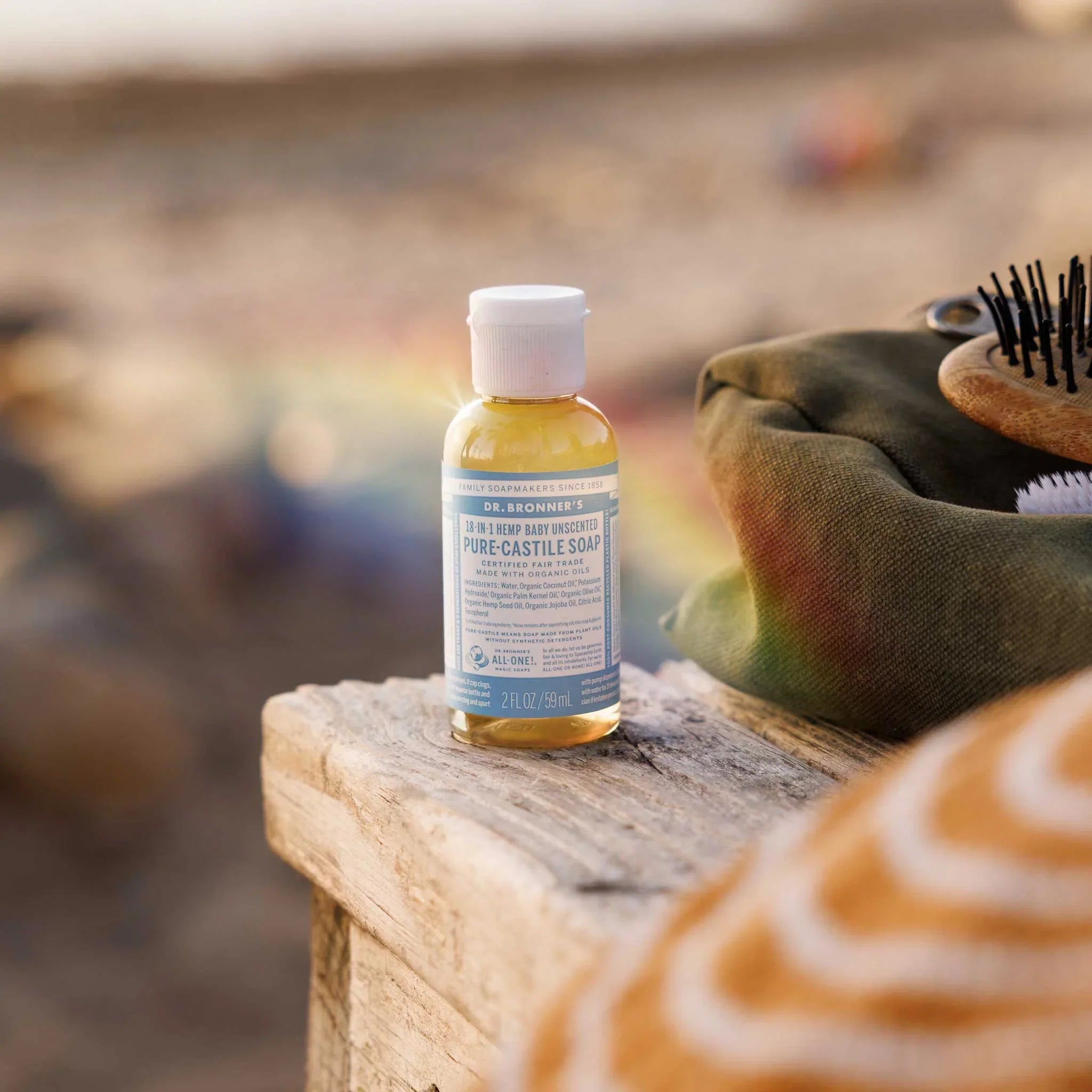 Dr Bronner's Unscented - Pure-Castile Magic Soap