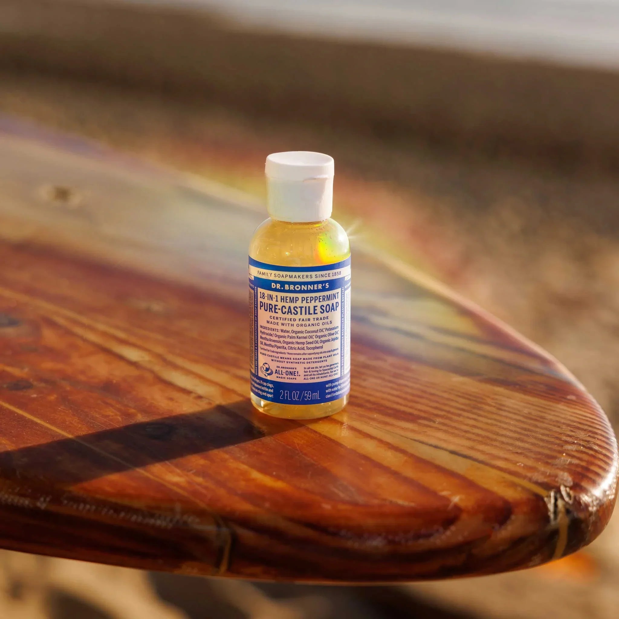 Dr Bronner's Peppermint - Pure-Castile Magic Soap
