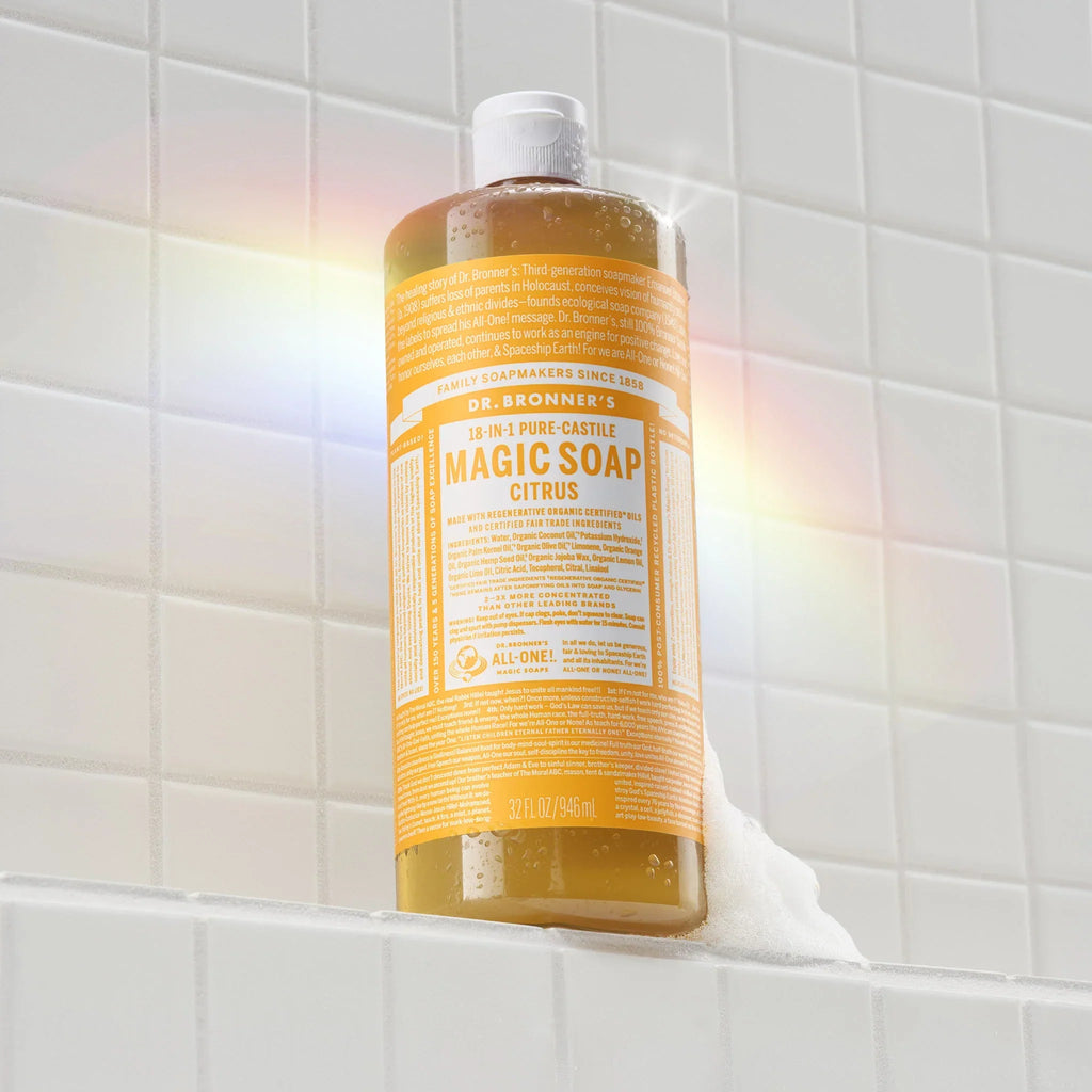 Dr Bronner's Citrus - Pure-Castile Magic Soap