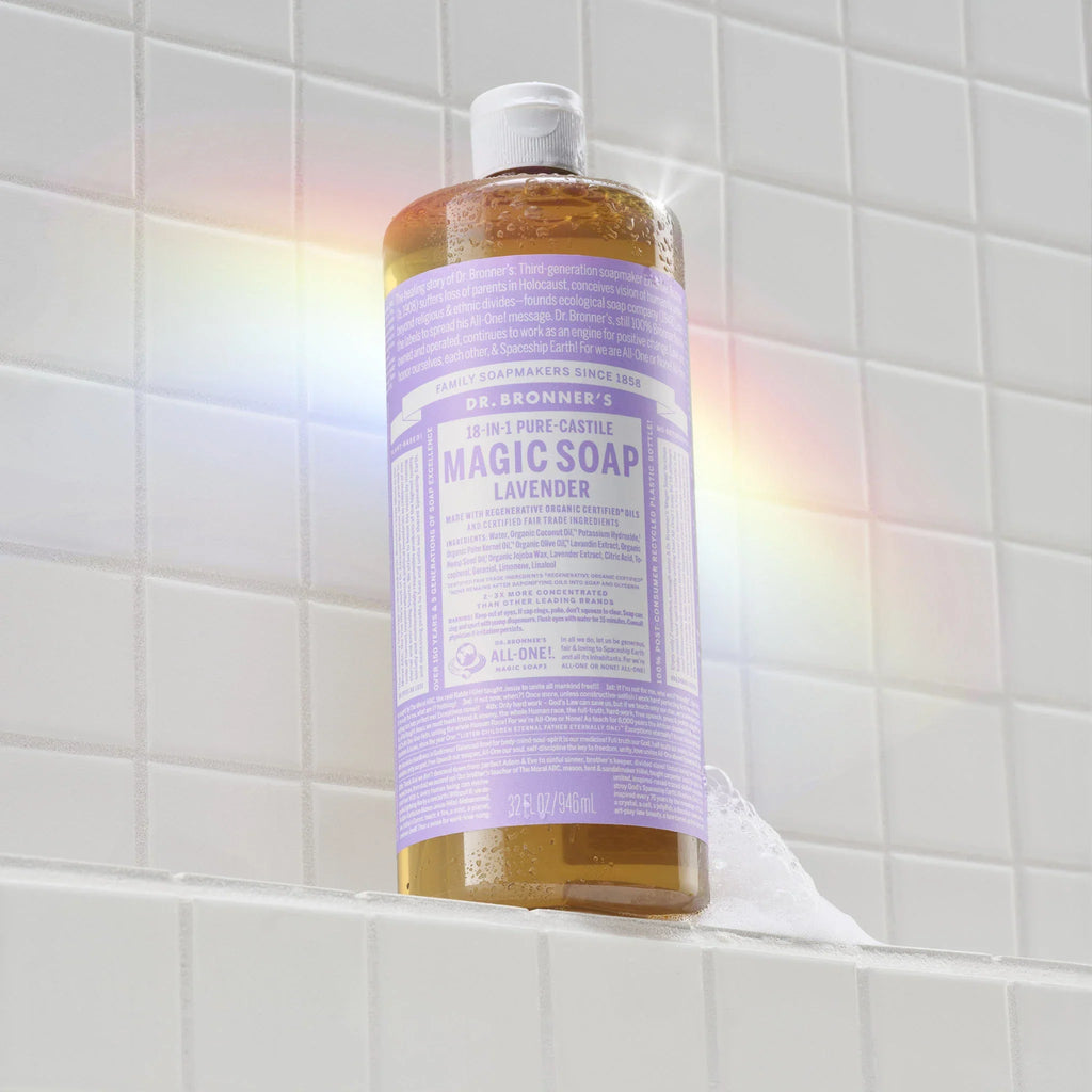 Dr Bronner's Lavender - Pure-Castile Magic Soap