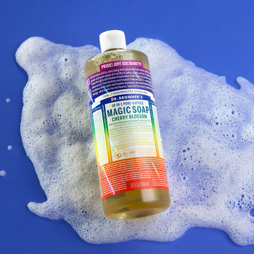 Dr Bronner's Cherry Blossom Pride Label - Pure-Castile Magic Soap
