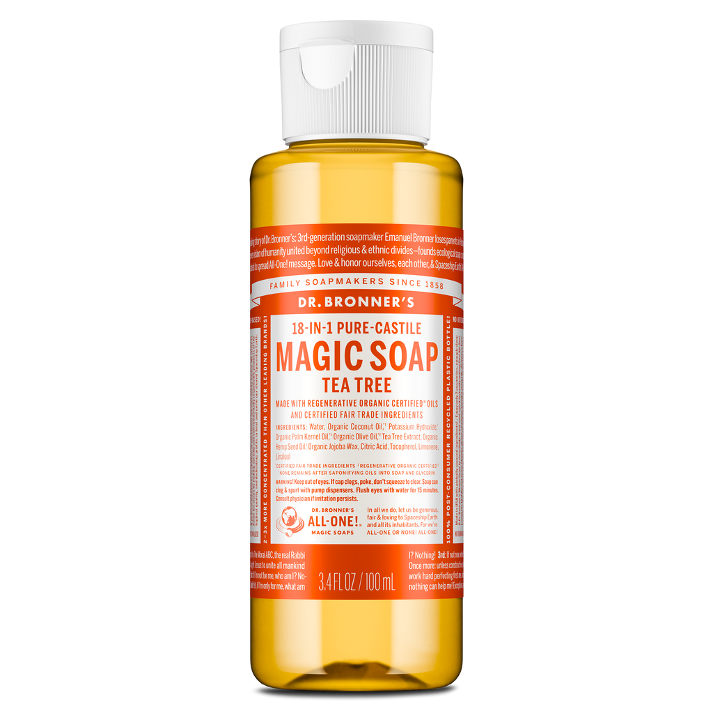 Dr Bronner's Tea Tree - Pure-Castile Magic Soap