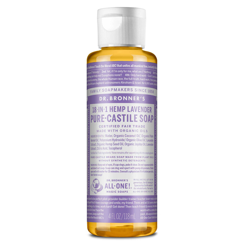Dr Bronner's Lavender - Pure-Castile Magic Soap