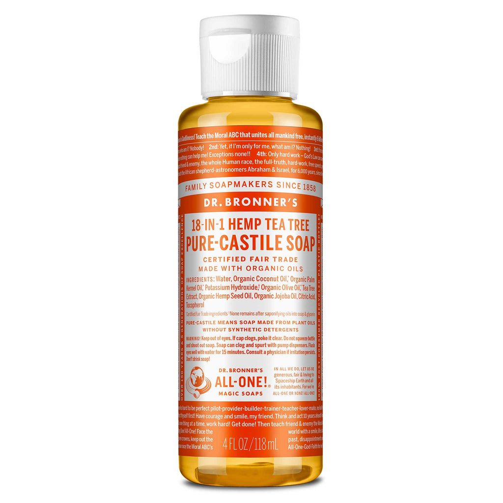 Dr Bronner's Tea Tree - Pure-Castile Magic Soap
