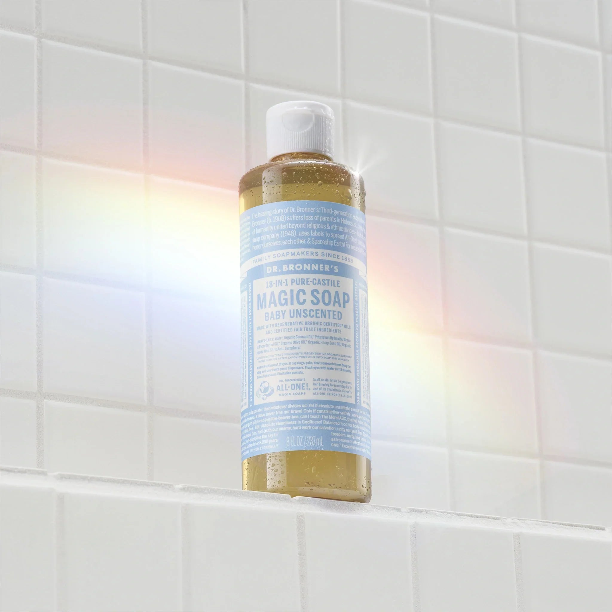 Dr Bronner's Unscented - Pure-Castile Magic Soap