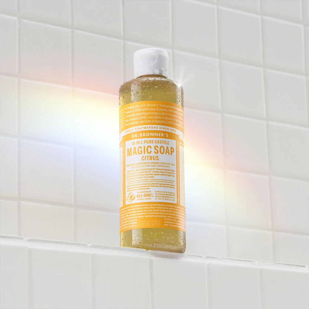 Dr Bronner's Citrus - Pure-Castile Magic Soap