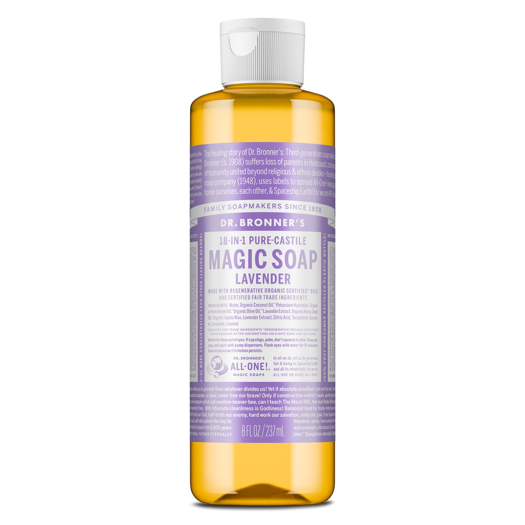 Dr Bronner's Lavender - Pure-Castile Magic Soap