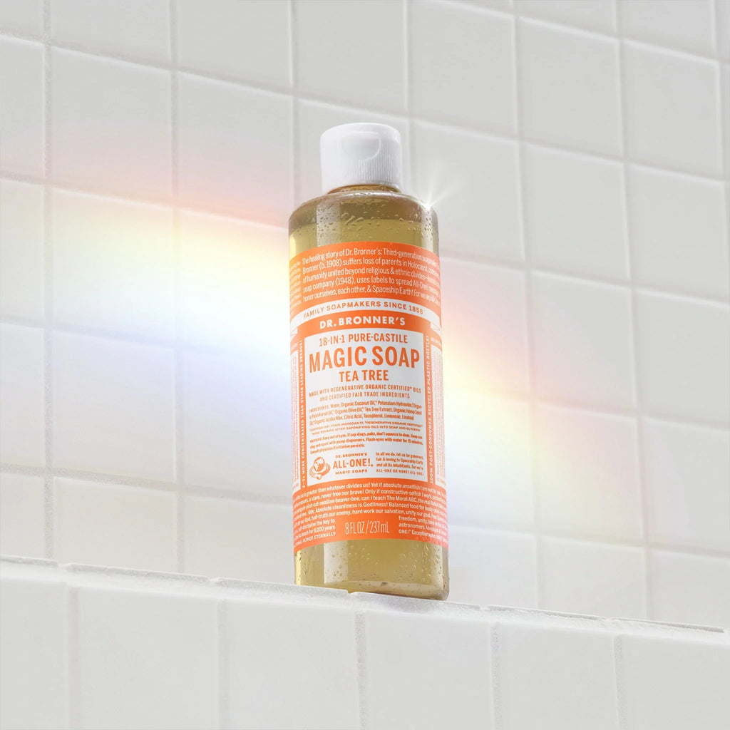 Dr Bronner's Tea Tree - Pure-Castile Magic Soap