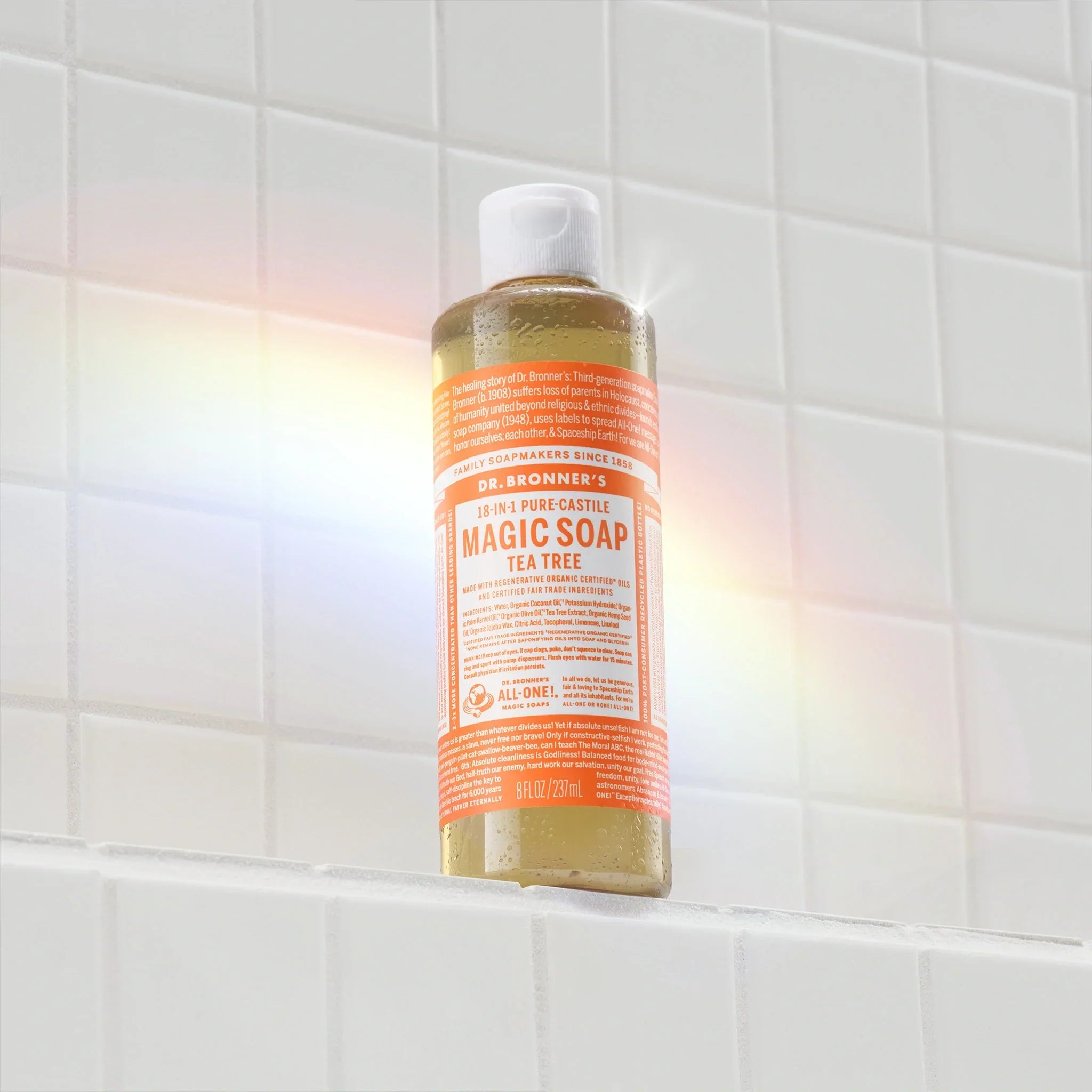 Dr Bronner's Tea Tree - Pure-Castile Magic Soap