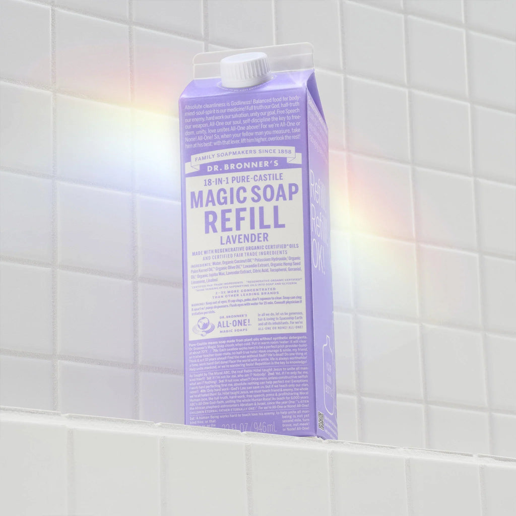 Dr Bronner's Lavender - Pure-Castile Magic Soap Refill