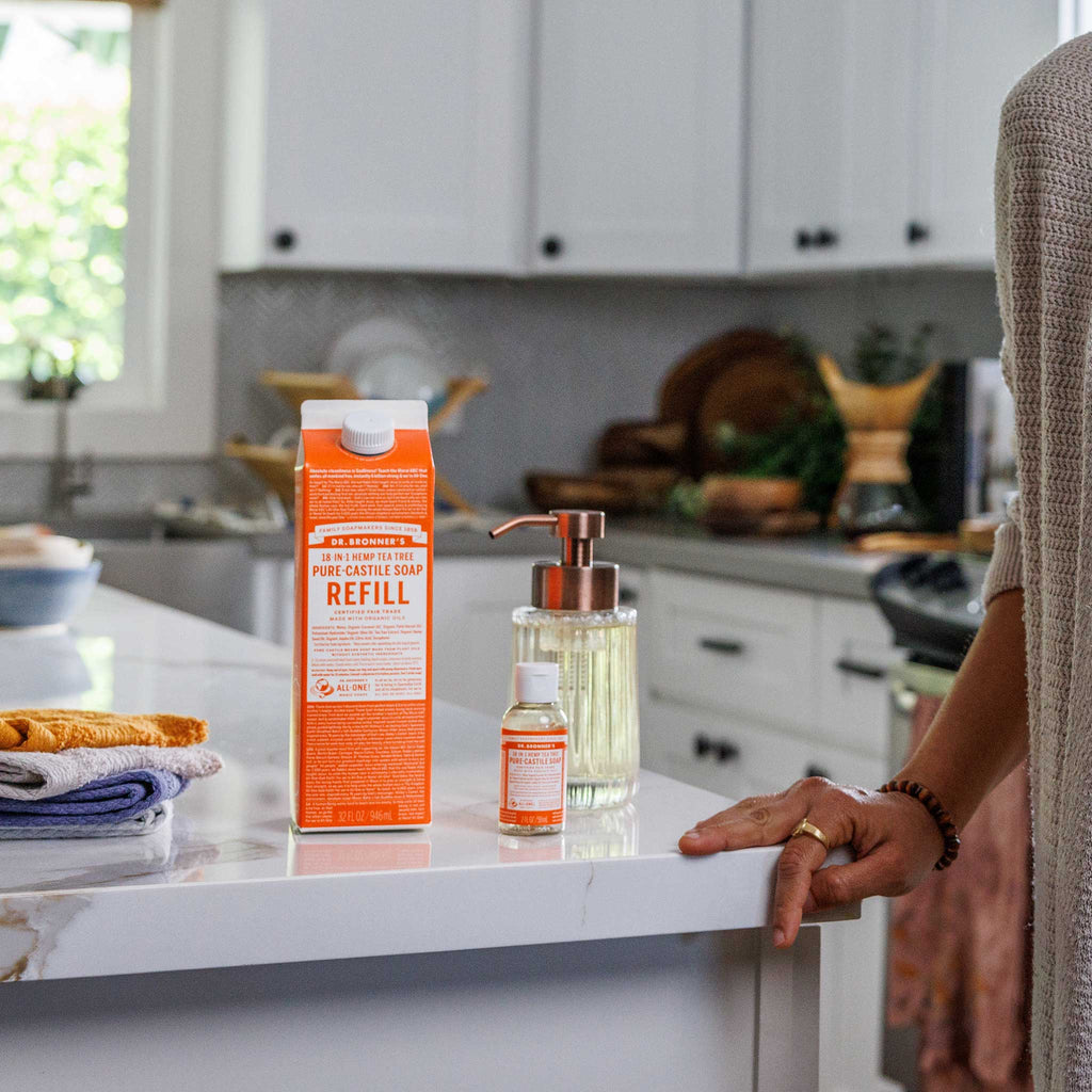 Dr Bronner's Tea Tree - Pure-Castile Magic Soap Refill
