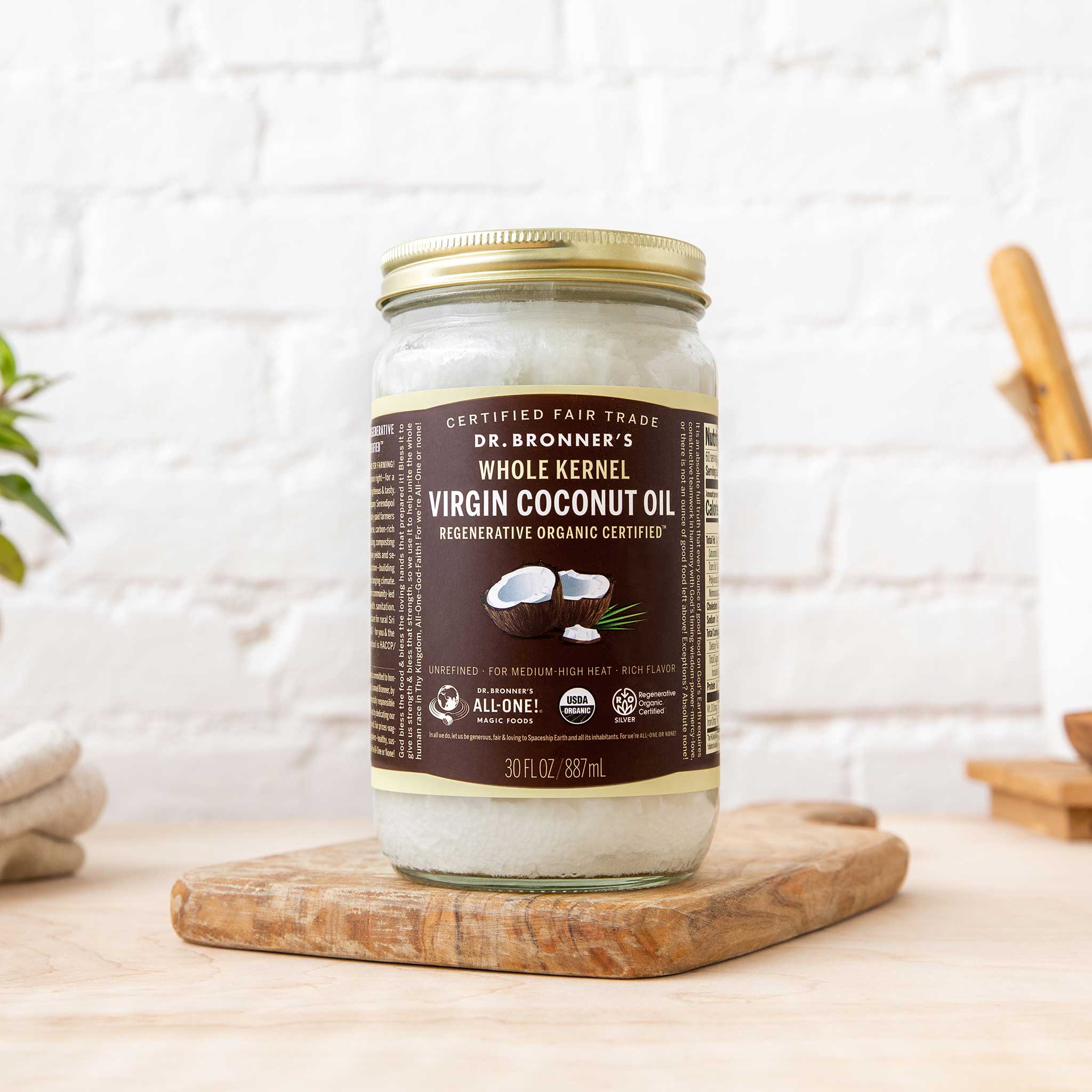 Dr Bronner's Whole Kernel - Virgin Coconut Oil