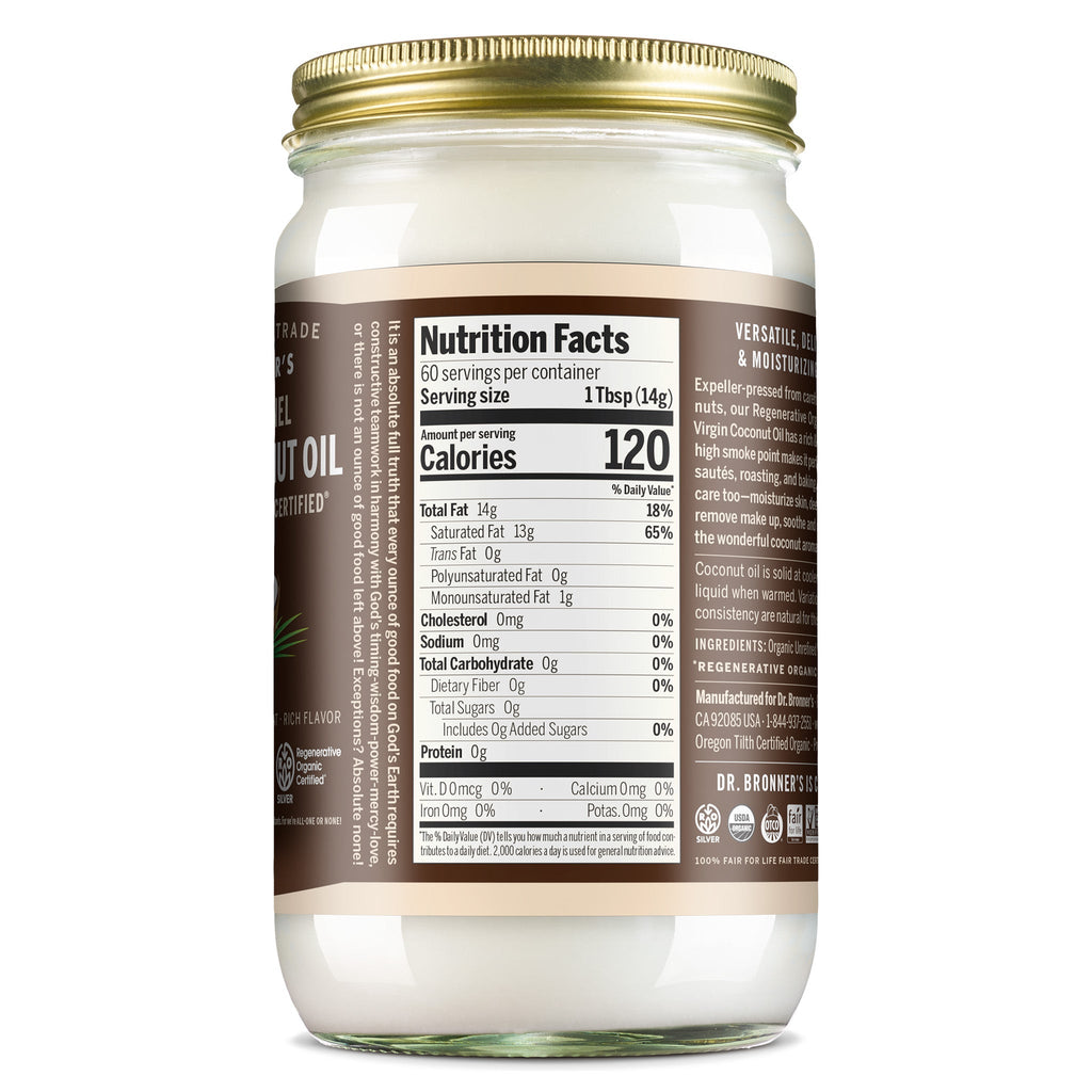 Dr Bronner's Whole Kernel - Virgin Coconut Oil